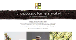 Desktop Screenshot of chappaquafarmersmarket.org